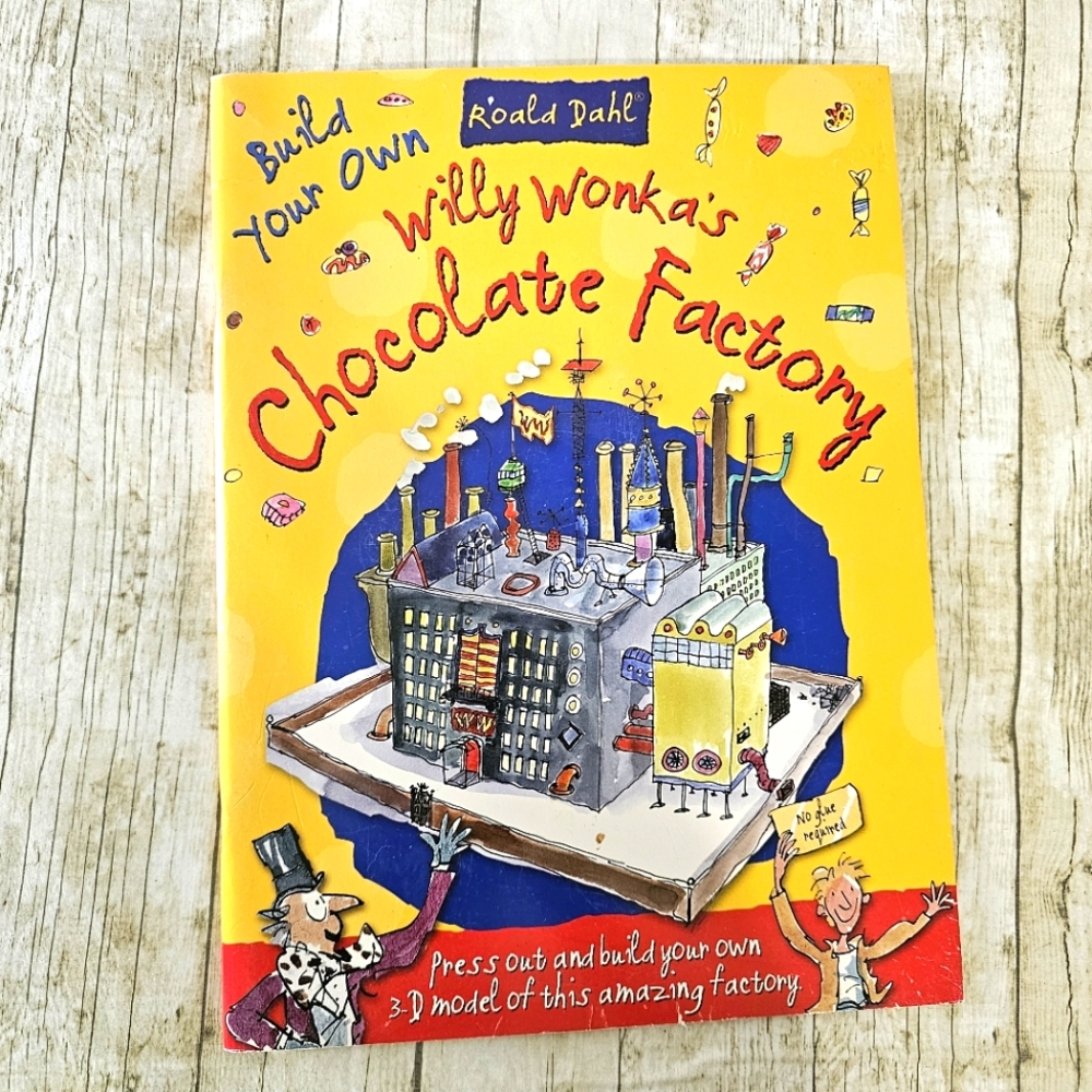 Roald Dahl Build Your Own Willy Wonka's Chocolate Factory, press-out and build